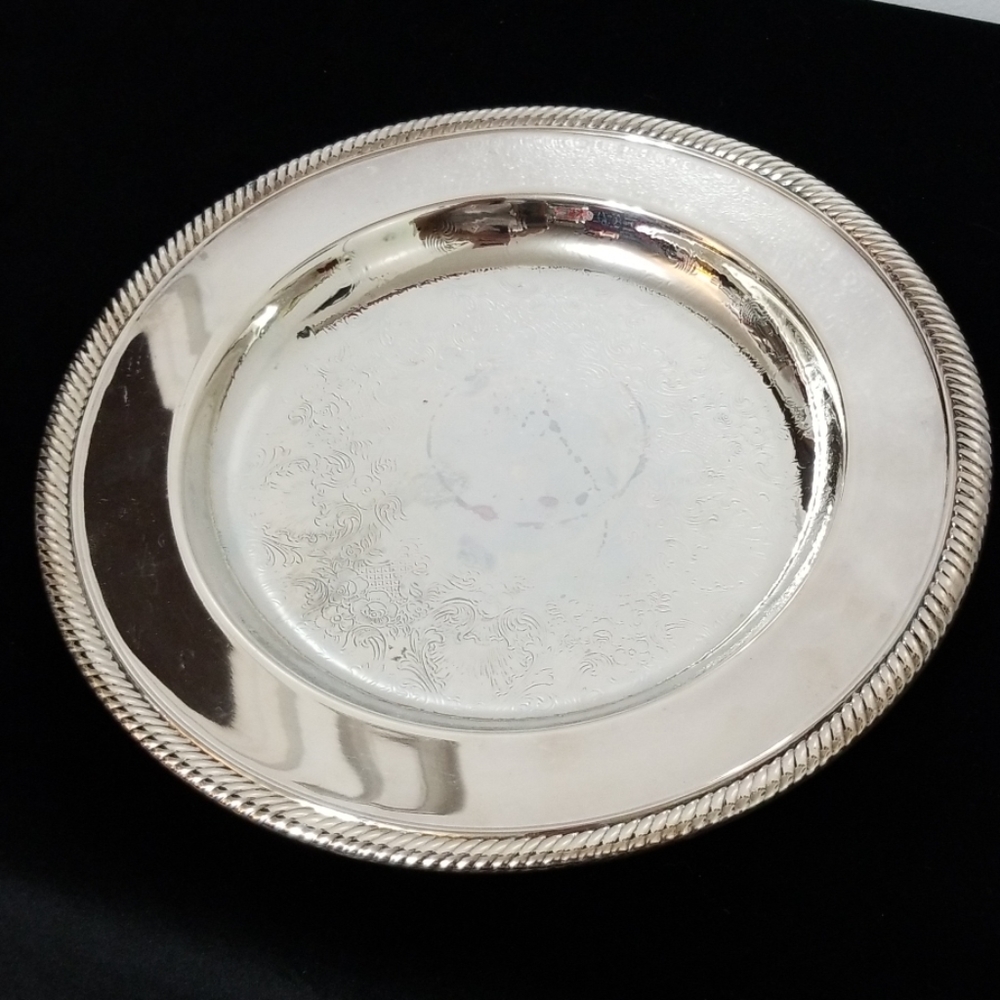 Silver tray